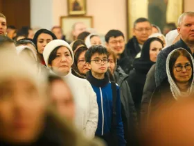В Якутске провели Божественную литургию в честь Рождества Христова