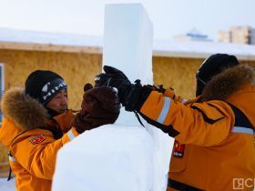 В Якутске стартовал основной этап конкурса ледовых скульптур «Бриллианты Якутии»
