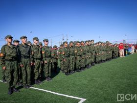 В Якутске стартовал республиканский слет юнармейцев