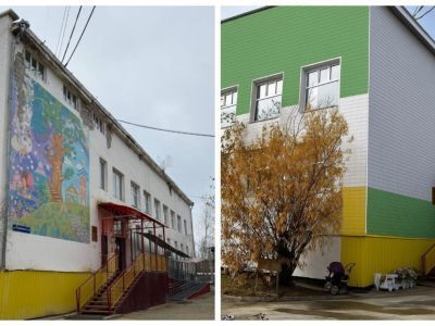 В Якутске детский сад облицуют экологичным материалом
