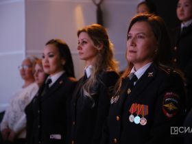 На страже правопорядка: в Якутске чествовали сотрудников МВД
