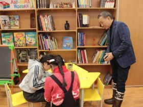 Детскую библиотеку обновили в Мирном по нацпроекту