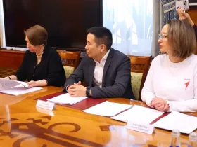 Глава Якутии Айсен Николаев встретился с лидером «Движения Первых» Артуром Орловым