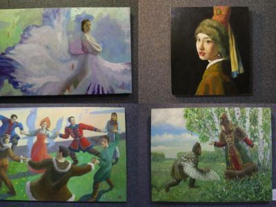 В Якутске открылась выставка Миры Аргуновой «Легенды солнечной Туймаады»