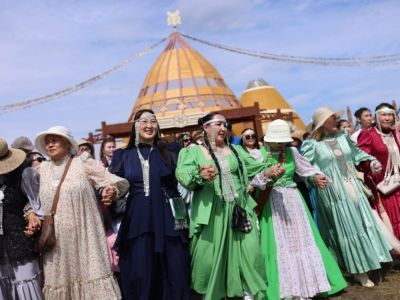 Осуохай исполнили тысячи гостей Ысыаха Туймаады