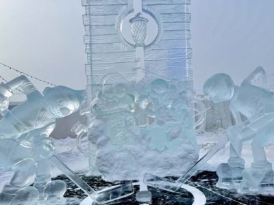 В Якутии выбрали лучшие ледяные скульптуры к юбилею «Союзмультфильма»