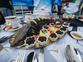 Фоторепортаж с фестиваля-конкурса «Полевая кухня» в Якутске