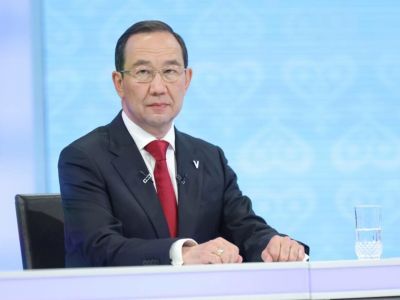 Стартовала «Прямая линия» главы Якутии Айсена Николаева