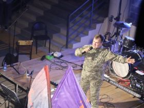 В СВФУ состоялся концерт с участием военного ансамбля «Мы Есть Мы!»