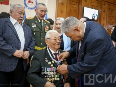 В Якутии 100-летие отметил ветеран Великой Отечественной войны
