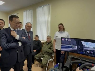 В санаторий «Бэс Чагда» доставили симуляторы вождения для реабилитации участников СВО