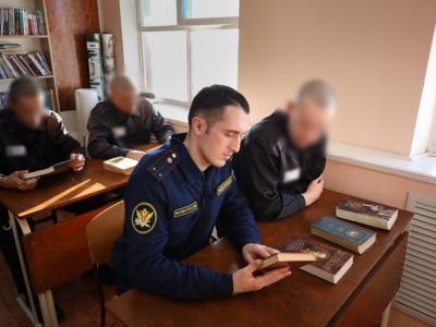 Около 200 книг передала Национальная библиотека в исправительную колонию