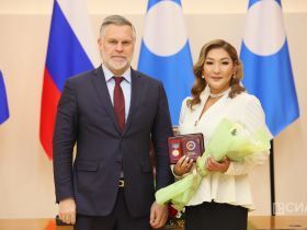 В Якутии вручили государственные награды многодетным матерям