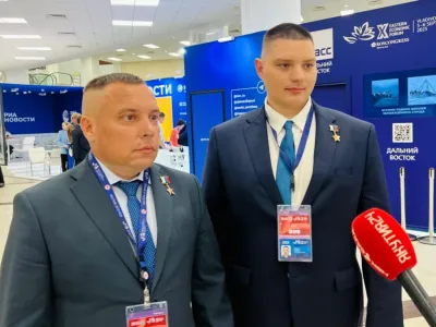 Герои России из Якутии приняли участие в ВЭФ-2025 в рамках программы «Время героев»