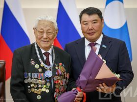 В Якутии 100-летие отметил ветеран Великой Отечественной войны