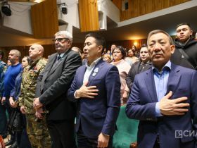 В День защитника Отечества в Якутске вручили знаки «Сердце патриота»
