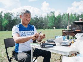 Фоторепортаж с фестиваля-конкурса «Полевая кухня» в Якутске