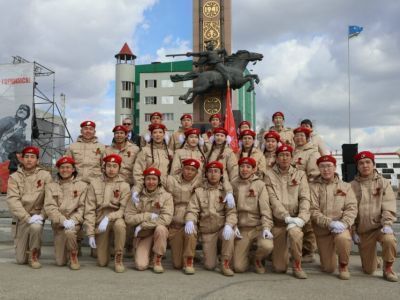 В Якутске определили лучший юнармейский отряд