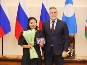 В Якутии вручили государственные награды многодетным матерям