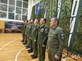 В Якутске в зону СВО проводили 36-й отряд добровольцев «Боотур»