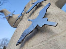 Выпускница целевого обучения из Якутии создала арт-объект в Красноярске