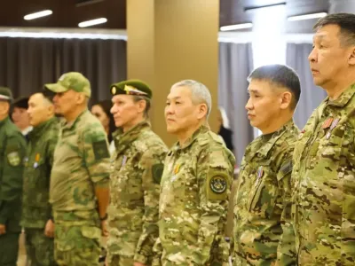 Знаки «Доброволец Донбасса» вручили ветеранам СВО в Якутии