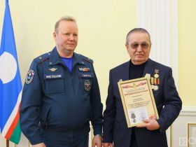 В Якутске наградами отметили участников ликвидации аварии на Чернобыльской АЭС