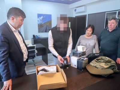 Руководство компании «Железные дороги Якутии» встретилось с участником СВО