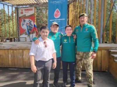 Ветеран СВО участвовал в эстафете факела «Огонь жизни»