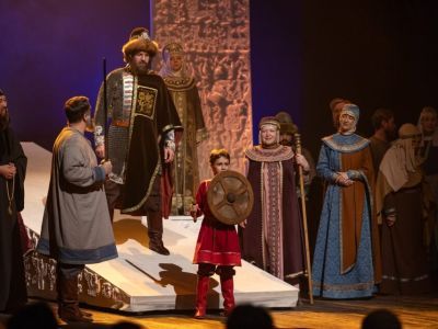 В Русском театре состоялась премьера спектакля об Александре Невском