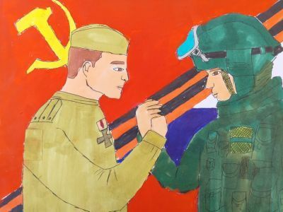 Рисунки якутян участвуют в конкурсе Музея Победы