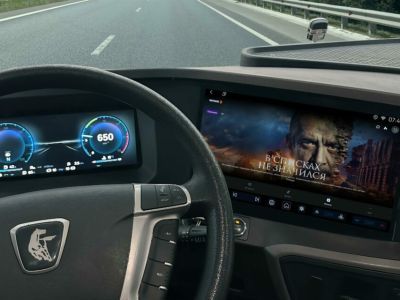 Дальнобойщики выбирают Wink — в автомобилях КАМАЗ стали доступны онлайн-кинотеатр, музыка и книги