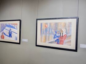 В Якутске открылась выставка художника-графика Марии Рахлеевой