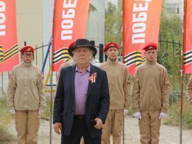 Живая легенда Якутии: 99-летнему ветерану Кириллу Павлову устроили праздник во дворе