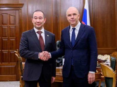 Глава Якутии Айсен Николаев встретился с министром финансов России Антоном Силуановым