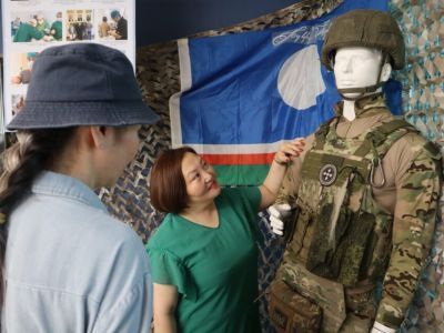 Боевые трофеи и памятные вещи военного медика Владимира Диодорова-Лаврентьева показали в Якутске