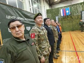 В Якутске в зону СВО проводили 36-й отряд добровольцев «Боотур»