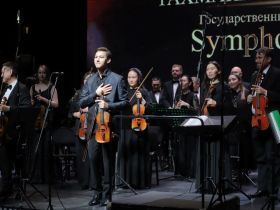 Скрипка, флейта, труба и оркестр: лауреаты престижных конкурсов выступили в Якутске