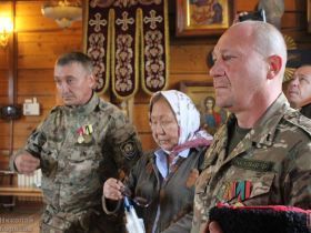 В Спасском мужском монастыре освятили икону Якутского казачьего полка