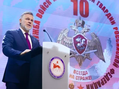 Кирилл Бычков поздравил росгвардейцев с профессиональным праздником