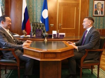 Глава Якутии Айсен Николаев встретился с Героем России Игорем Юргиным