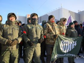 Трофейную технику и геройский танк «Алеша» выставили в Якутске