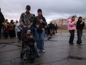 В Якутске прошла акция «Свеча памяти», посвященная 81-й годовщине Победы