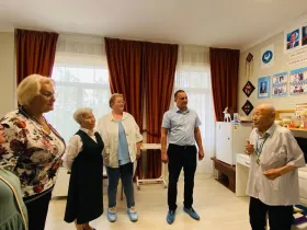 Участник спецоперации проходит стажировку в Минтруде Якутии