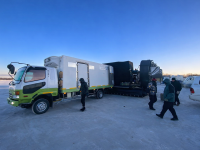 Франчайзи «Пятёрочки» в Якутске запустил аэролодку для доставки свежих продуктов