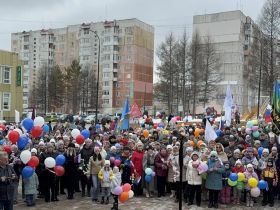 Более 100 тысяч якутян приняло участие в Первомайской акции профсоюзов 2026 года