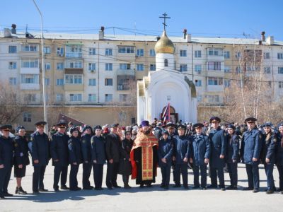Сотрудники и ветераны УФСИН приняли участие в общегородском Пасхальном Крестном ходе