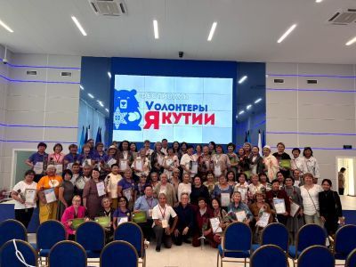 В Якутии насчитывается более 75 тысяч добровольцев и волонтеров