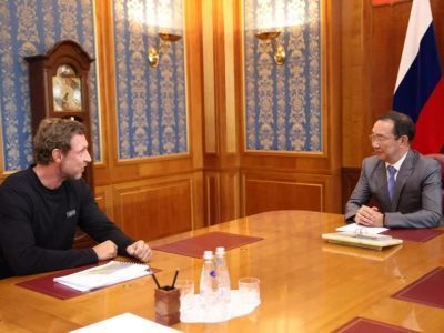 Глава Якутии встретился с председателем совета директоров Группы ОКТО