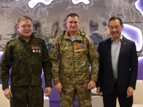 Айсен Николаев встретился с членами Ассоциации ветеранов специальной военной операции Якутии